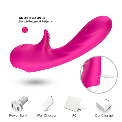 Het magnetische het Laden Bevorderende G Geslacht Toy For Male And Female van de Vlekvibrator