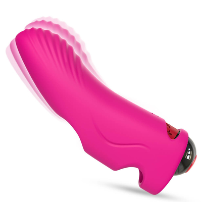 Draadloos Navulbaar Volwassen Mini Sex Finger Vibrator Body-Massagestuk speelgoed