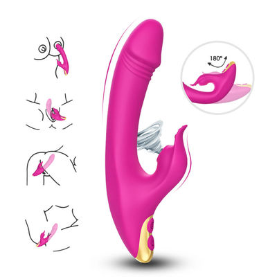 Medisch Silicone C/g-van de de Vlekuitloper van de Vlekstimulator van het de Vaginaorgasme het Geslachtsstuk speelgoed van Famale