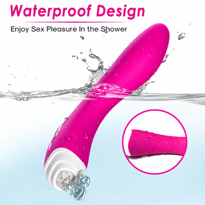 De Stimulator van de Tonglicker van de Dildovibrator, Waterdichte Vaginastimulatie Massager