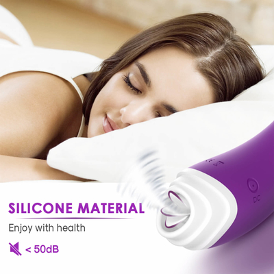 De Stimulator van de Tonglicker van de Dildovibrator, Waterdichte Vaginastimulatie Massager