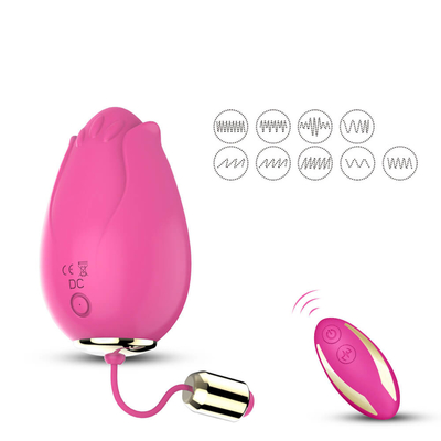 G het Geslachtsspeelgoed van het Vlek Trillend Ei voor Vrouwen Draadloze Controle Mini Flower Silicone