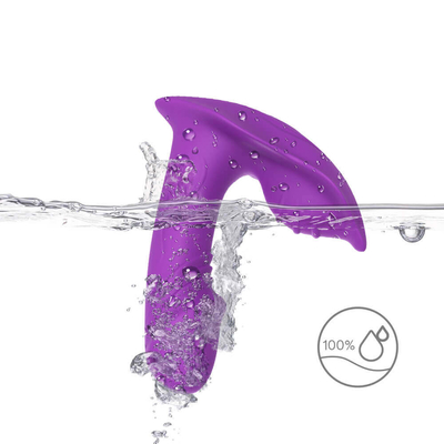 Van het Siliconeg van het afstandsbedieningdamesslipje Wearable de Vlekvibrator, Dildo-het Stuk speelgoed van het Vibratorgeslacht