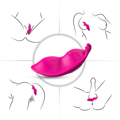 Persoonlijke de Damesslipjesvibrator Bunny Clitoris Stimulation van de water Bestand Magnetische Klem