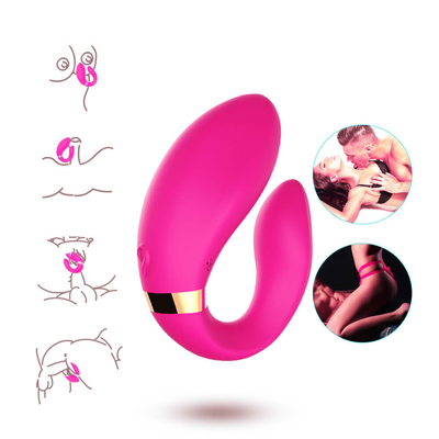 Dubbele Motorentrilling Foreplay die Ver Vibes Volwassen de Parenspeelgoed plaagt van Massager