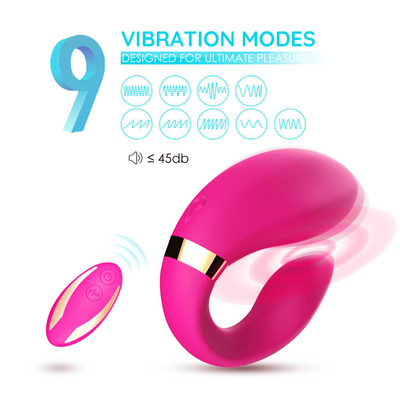 Dubbele Motorentrilling Foreplay die Ver Vibes Volwassen de Parenspeelgoed plaagt van Massager