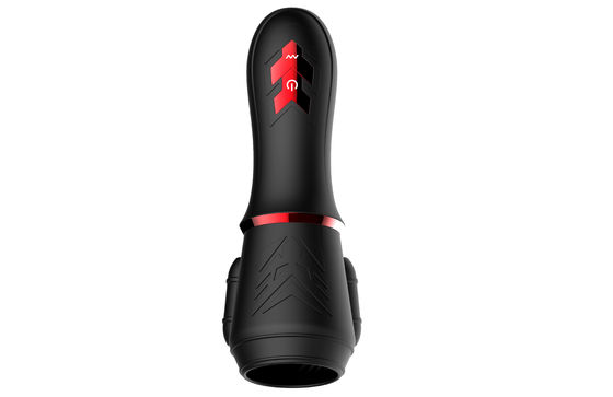 Mensenav Toverstokje - Glans-de Vibrator Masturbator Massager van de Oefeningskop 10 frequenties, dubbele motoren