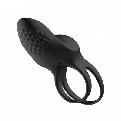 De navulbare IPX6-Haan Ring Penis Sleeve Ring van Penisring sex toy vibrating love