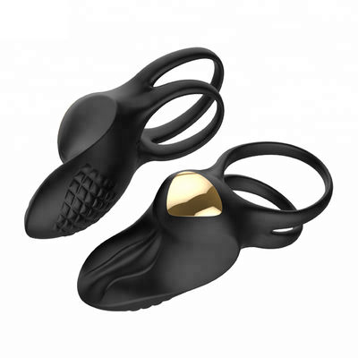 De navulbare IPX6-Haan Ring Penis Sleeve Ring van Penisring sex toy vibrating love