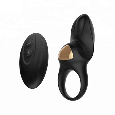De zwarte Elektrische Wearable Massager-Koker van de Siliconepenis voor Mensen