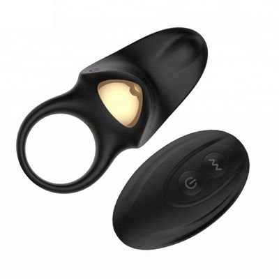 De zwarte Elektrische Wearable Massager-Koker van de Siliconepenis voor Mensen