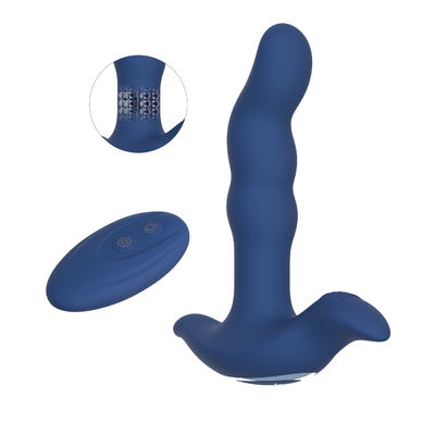 75 Mins van het de Vibratorsilicone van de Afstandsbediening Anaal Stop het Geslachtsstuk speelgoed van Massager Mannelijk Prostate