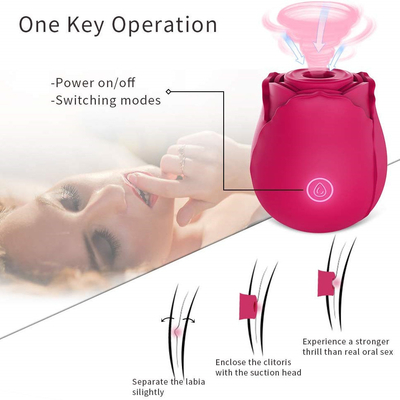 Vrouwenclitoris en Wijfje van Toy Nipple Suction Vibrator For van het Uitsteeksel het Zuigende Geslacht