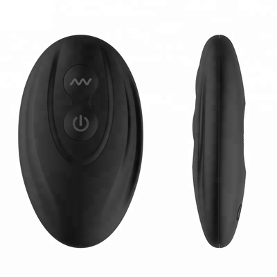 De zwarte Elektrische Wearable Massager-Koker van de Siliconepenis voor Mensen