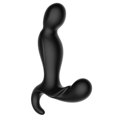 10 frequenties Mannelijke Anale Stop die Prostate Massager-Penis Ring Sex Toy roteren
