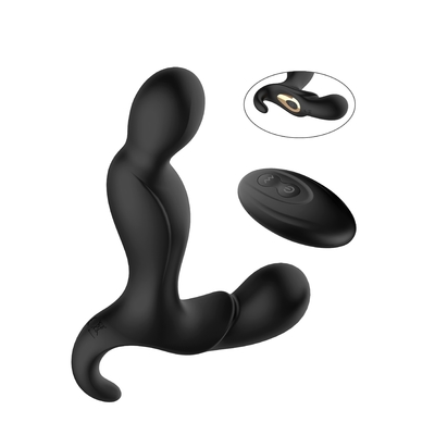 ODM OEM 80 Mins-Prostate Anale Vibrator Li Ion Battery van het Afstandsbediening de Volwassen Speelgoed