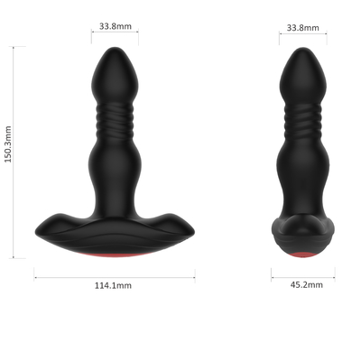10 het Geslachtsspeelgoed die van de snelheids Ver Anaal Stop Anale het Uiteindestop duwen van Stop Prostate Massager