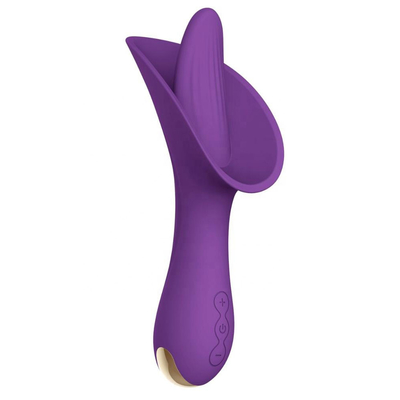10 Tong die van het snelheden de Stille Silicone de Stimulatiespeelgoed likken van Clitoral van Vibratorvolwassenen