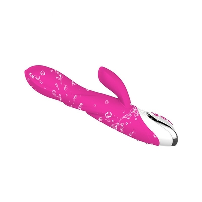 10 de Vibratortong die van het frequentie Gelukkige Konijn de Stimulator van de Vibratorclitoris likken