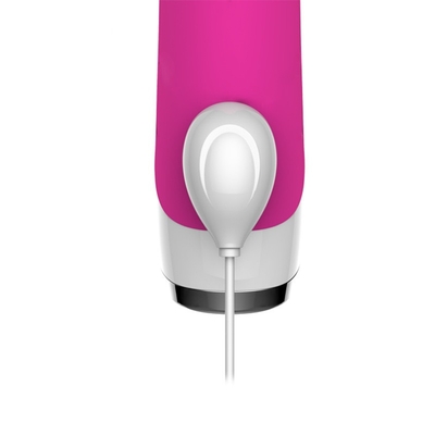 10 de Vibratortong die van het frequentie Gelukkige Konijn de Stimulator van de Vibratorclitoris likken