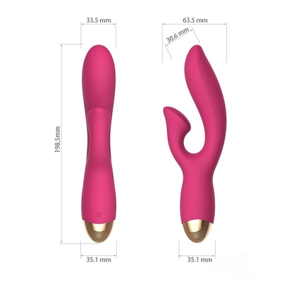 RoHSpussy van het Lichaamsmassager G van de Konijnvibrator Volwassen van de de Vlekvibrator het Geslachtsstuk speelgoed