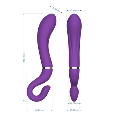 IPX6 10 de Vibratorgeslacht Toy For Women 206.2*60.9*35.4mm van de Frequenties Kunstmatig Vagina