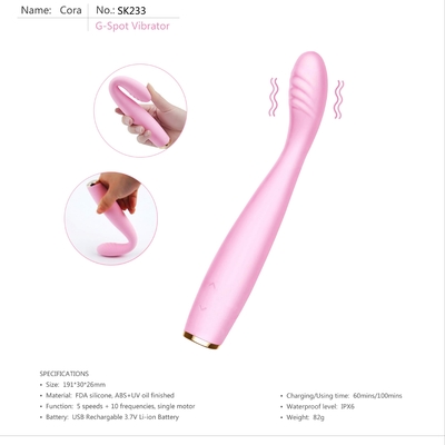 Van de de Vlekvibrator van G van de vagina de Snelle Climax Vibrator van het Geslachtstoy high frequency nipple and Clit