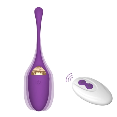 10 van de de Eierenvibrator van de functiesliefde van de de Vibratorkogel het Elektrische Lange Dunne Stuk speelgoed van het de Vibratorgeslacht