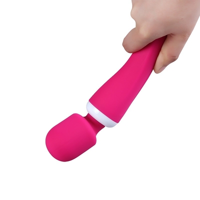 Elektrisch van het de Stimulatiespeelgoed van Siliconeclitoral van het Toverstokjemassager Handbediend Seksueel het Genoegenspeelgoed