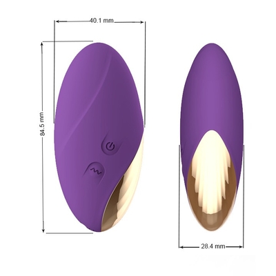 Comfort Stille Vibrator voor van de de Eieren Trillend Liefde van de Vrouwen Trillend Sprong de Ballensilicone