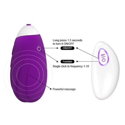 Van het Geslachtstoy vibrating love eggs remote van het siliconeei van de de Controle Trillend Bal het Geslachtsstuk speelgoed