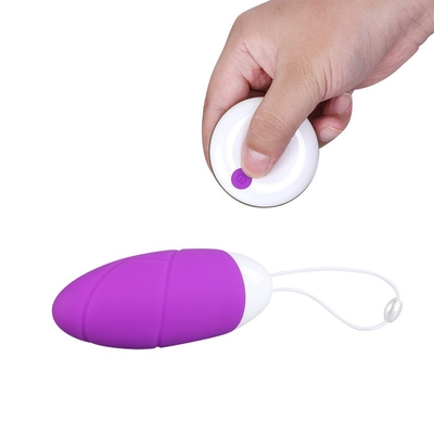 IPX5 Vibrator van het de Eieren Draadloze Volwassen Anale Ei van de afstandsbediening de Trillende Liefde