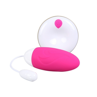 Trillend de Eierengeslacht Toy Comfortable Purple Egg Vibrator 87*33*33mm van de gezondheidsveiligheid