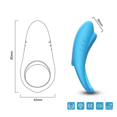 Flexibele 3.7V-van de de Ringsipx7 Penis van de Vibratorhaan Ejaculation van de de Vibratorvertraging voor de Mens