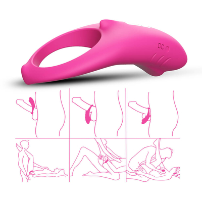 Flexibele 3.7V-van de de Ringsipx7 Penis van de Vibratorhaan Ejaculation van de de Vibratorvertraging voor de Mens