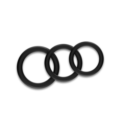 Drie in Één van de de Haanring IPX7 van Siliconeglans Grote Grootte 52mm voor Vertragingsejaculation