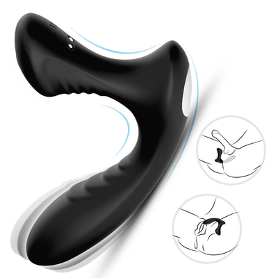 De mannelijke van het de Handen Vrije Anale Uiteinde van Orgasme Elektrische Prostate Massager Vibrator Masturbator