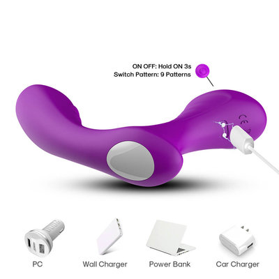 De mannelijke van het de Handen Vrije Anale Uiteinde van Orgasme Elektrische Prostate Massager Vibrator Masturbator