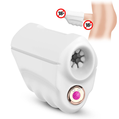 Kop van de Oefenings de Mannelijke Masterbator van de slagpenis Met de hand gemaakt met Magnetische binnen Kogel