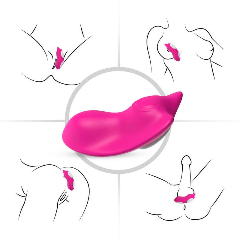 Magnetische de Vibratorafstandsbediening 9 van het Clitorisdamesslipje Snelheids Onzichtbare Wearable